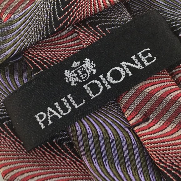 PAUL DIONE SILK TIE - Picture 3 of 7